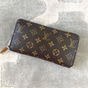 Louis Vuitton Zippy Wallet Long Wallet Monogram
